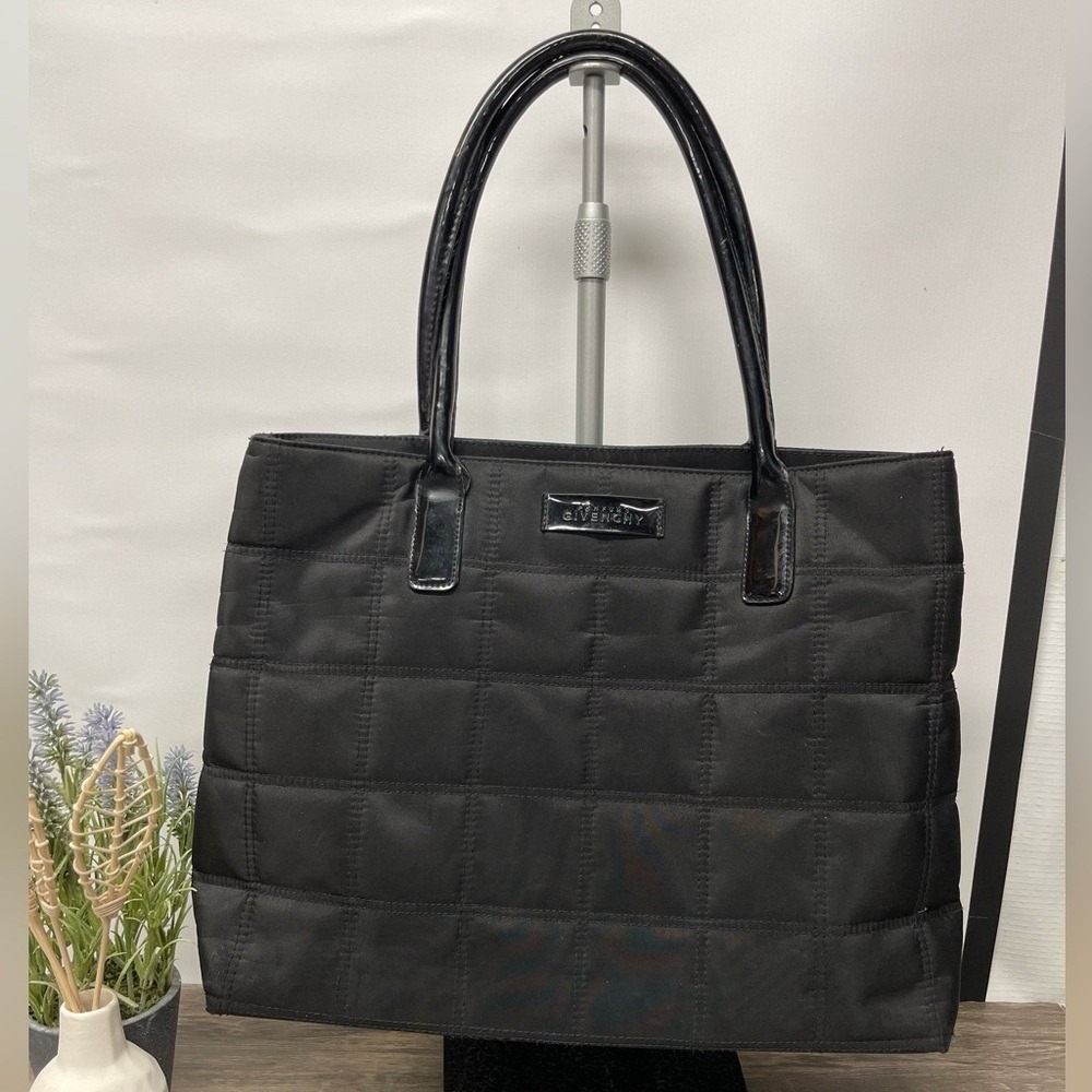 Givenchy Black Quilted Tote Bag